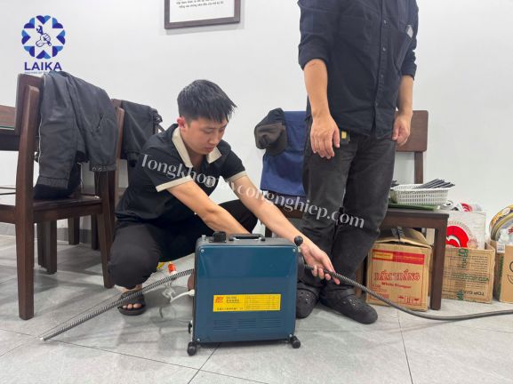 Phản hồi từ khách Hàng Khi Mua Máy Thông Cống GQ150Z-3000W