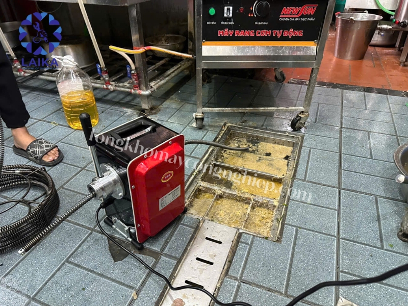 Máy thông cống cho dịch vụ thông tắc đầu tư hiệu quả