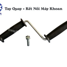 tay quay kết nối máy khoan