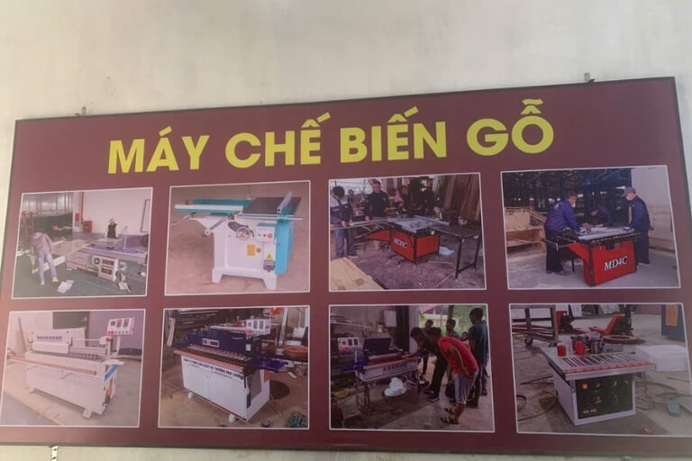 Tổng kho máy chế biến gỗ Laika