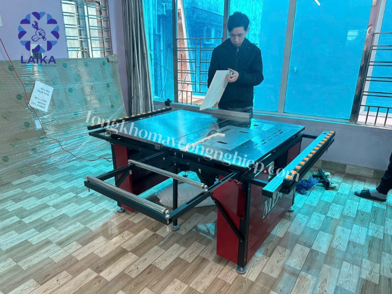 Hiệu quả sau khi sử dụng máy cưa bàn trượt mini MD4C tại xưởng