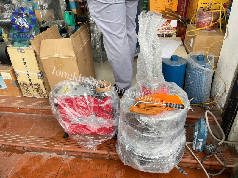 Hiệu quả sau khi sử dụng máy thông cống lò xo GQ150Z-1800W xử lý nhanh sạch các ca tắc nghẽn tại Đông Anh