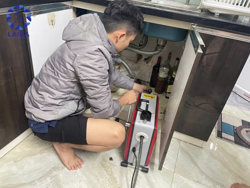 đường ống đã xuống cấp dễ hư hỏng khi thông cống