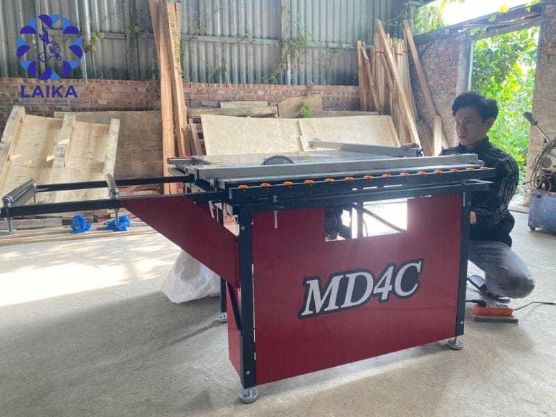 hướng dẫn cách căn chỉnh máy cưa bàn trượt chi tiết từng bước