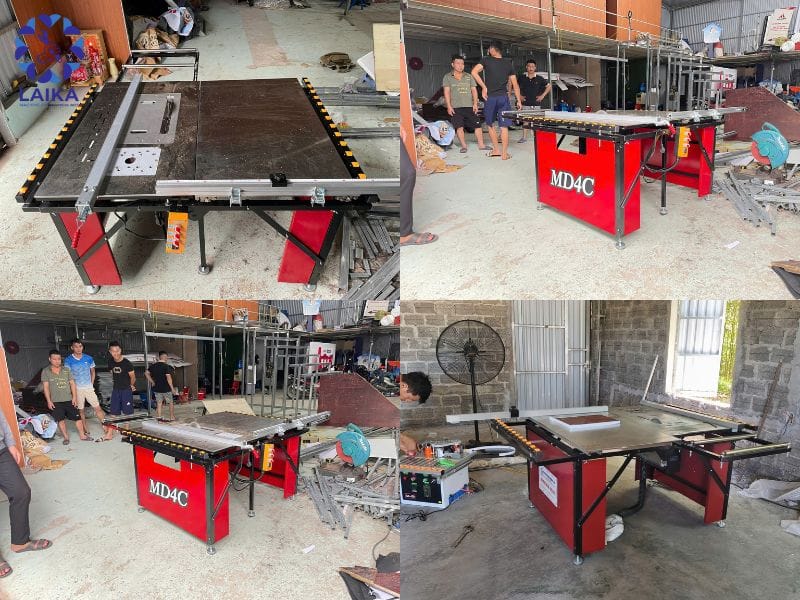 máy cưa bàn trượt md4c