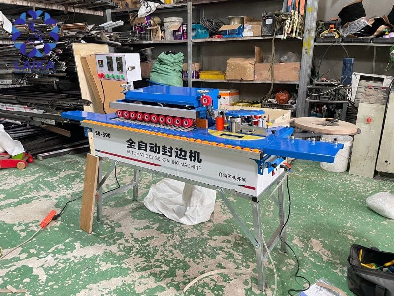 Thực tế xưởng mộc của anh Xuân tại Đà Nẵng trước khi sử dụng máy dán cạnh SU-390