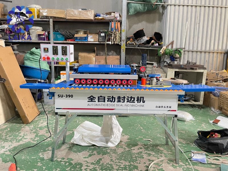 Hiệu quả thực tế sau khi sử dụng máy dán cạnh 5 chức năng SU-390 tại xưởng mộc